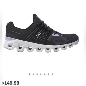 women’s oncloud cloudswift 2 running shoes, size 7